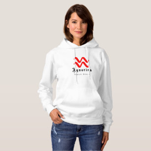 Pull À Capuche Symbole zodiaque Aquarius