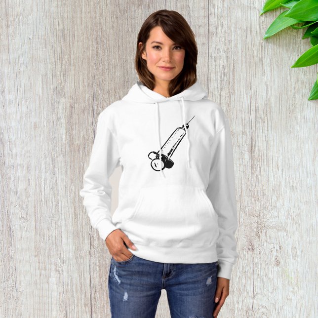 Pull À Capuche Syringe rétro (Créateur téléchargé)