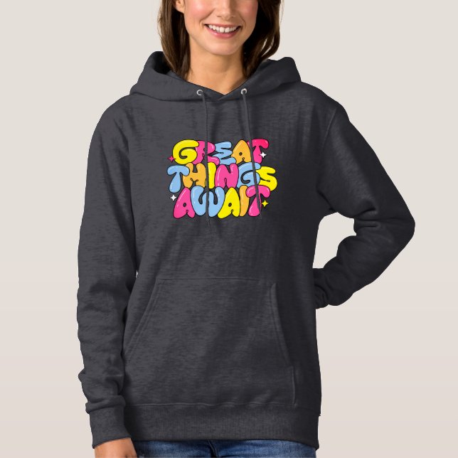 Pull À Capuche T-shirt (Devant)