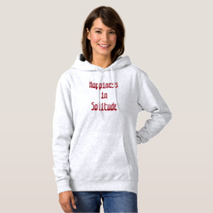Pull À Capuche T-Shirt Bonheur en Solitude