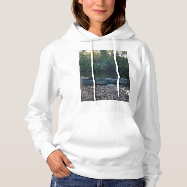 Pull À Capuche T-shirt canoë (Devant)