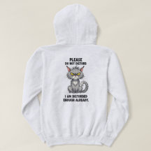 T-shirt Chat Angry Mignon