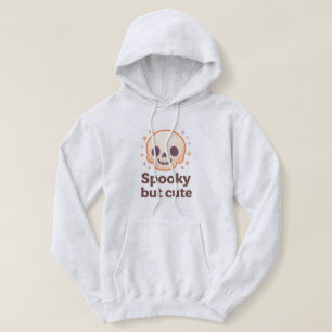 Pull À Capuche T-shirt de Halloween effrayant mais mignon