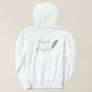 Pull À Capuche T-shirt de la reine, conception royale et légère