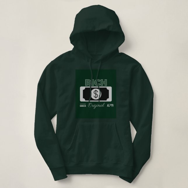 Pull À Capuche T-shirt de marque de luxe (Design devant)