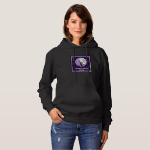 Pull À Capuche T-shirt enfant lune violette