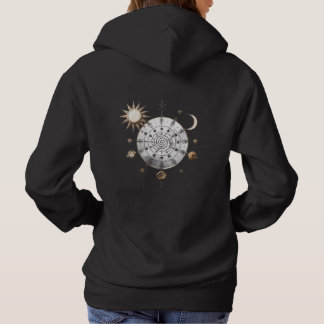 Pull À Capuche T-Shirt Mandala Équilibre Céleste
