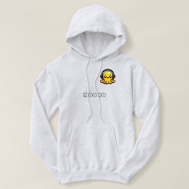 Pull À Capuche T-shirt MOONO (Design devant)