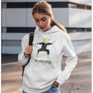 Pull À Capuche Tai Chi Dog Golden Labrador jaune labo