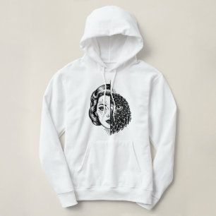 Pull À Capuche Tatouage flash Faucon Femme