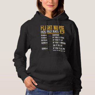 Pull À Capuche Taux horaire d'infirmière de vol Infirmière de v