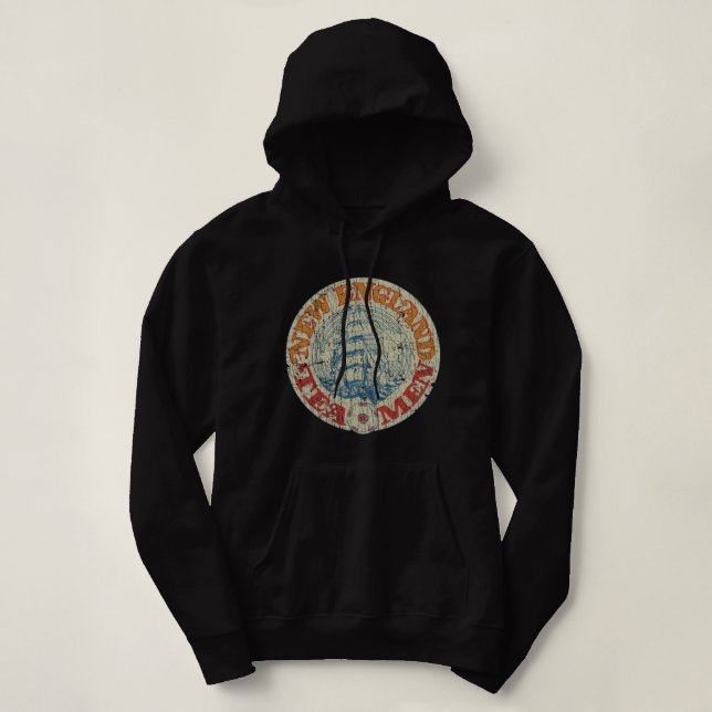 Pull À Capuche Tea Men de la Nouvelle-Angleterre 1978 (Design devant)
