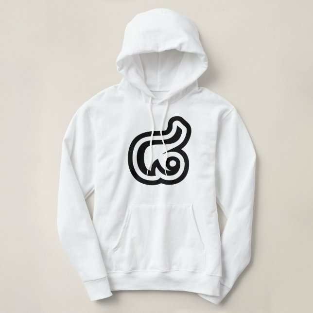 Pull À Capuche Thaïlande Numéro 8 / Huit / ๘ (Mauvais/Paire) Thaï (Design devant)