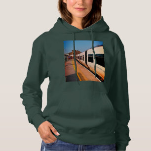 Pull À Capuche Train latéral, à la gare