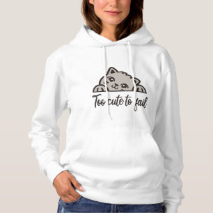 Pull À Capuche Trop mignon pour échouer