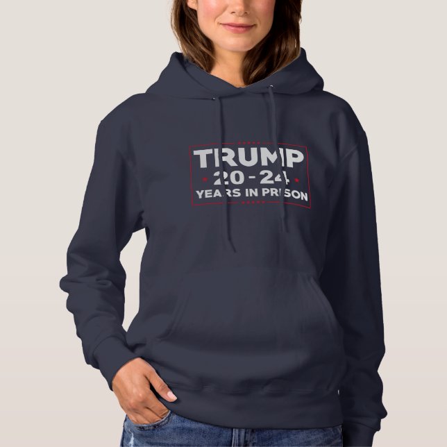 Pull À Capuche Trump 20-24 Ans En Prison (Devant)