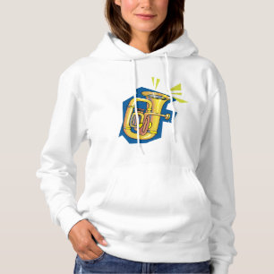 Pull À Capuche Tuba Instrument Femme à capuche