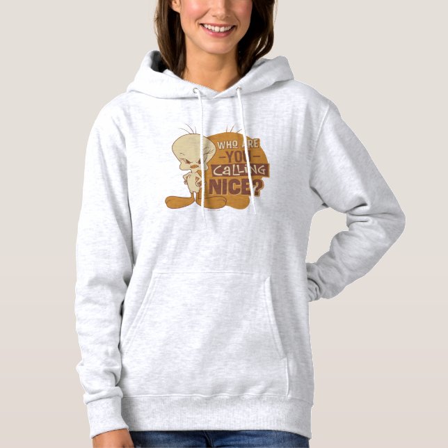 Pull À Capuche TWEETY™ - Qui Appelez-Vous Bien ? (Devant)
