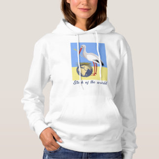 Pull À Capuche Ukraine "jaune bleu" couleur de paix