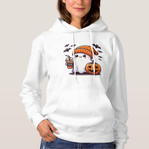 Pull À Capuche Un joli fantôme d'Halloween