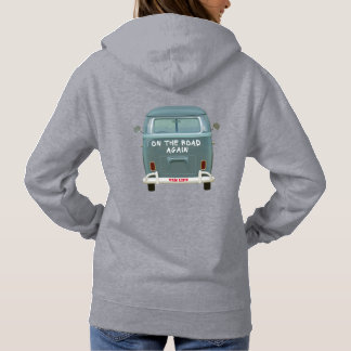 Pull À Capuche Un Van S'Appelle Gogh. Camping et Surfer Unisex
