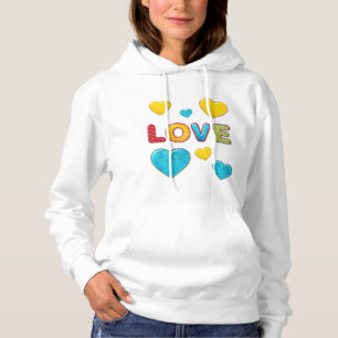 Pull À Capuche Valentine Fun 3D Mix and Match