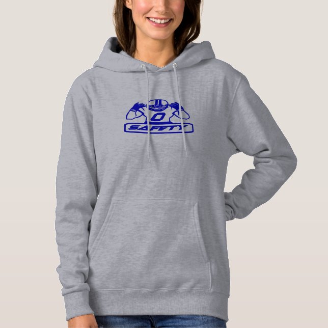 Pull À Capuche Verrouiller la carcasse des femmes (Devant)