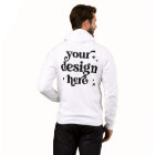 Veste à zip avec logo personnalisé sur le devant e