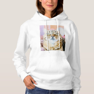 Pull À Capuche Vibes de chat confortables
