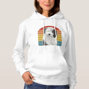 Pull À Capuche Vieux Dons-Chiens Anglais Pour Chien Vintage Dulux