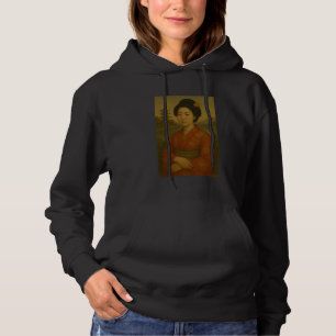Pull À Capuche Vintage Artiste Japonaise Lisa Art abstrait