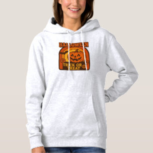Pull À Capuche Vintage, style années 1970 Halloween citrouille