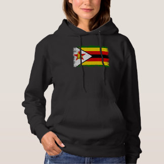 Pull À Capuche Vintage Zimbabwe Flag Zimbabwean Independence Day