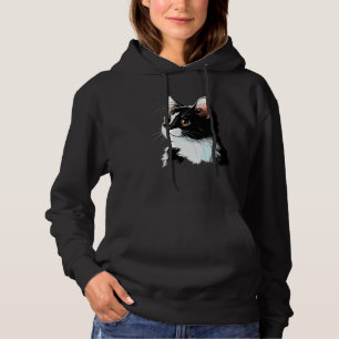 Pull À Capuche Visage de chat Chat
