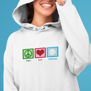 Pull À Capuche Volleyball mignon