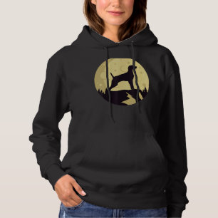 Pull À Capuche Weimaraner Chien Retro 3