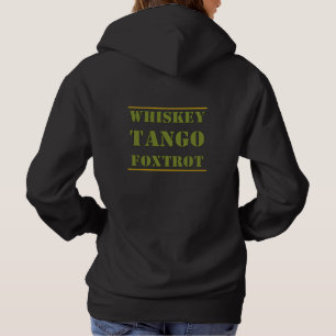 Pull À Capuche Whiskey Tango Foxtrot WTF