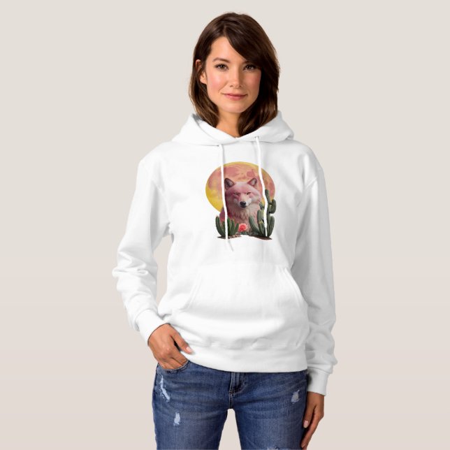 Pull À Capuche Wolf6 : (Devant entier)