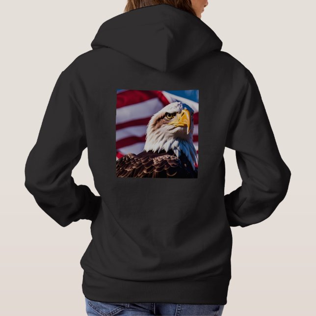 Pull À Capuche Xen Bald Eagle Hoodie (Dos)