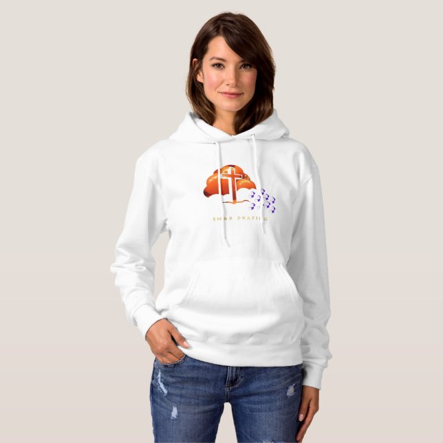 Pull À Capuche Xmas Praying (Devant entier)