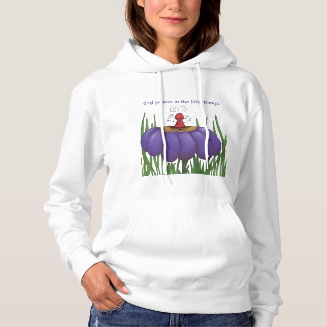 Pull À Capuche Zen Ladybug (Devant)