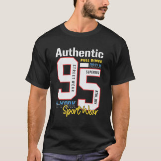 Pull Dimes  Streetwear 029  HipHop Merch  Text Sty T-Shirt