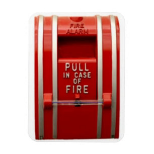 pull fire alarm magnet