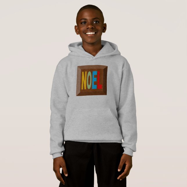 PULL  HANES  NOEL    CHOCOLATS (Devant entier)