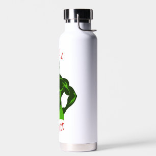 Pull Or Quit Hardcore Bodybuilding Motivation Gear Water Bottle