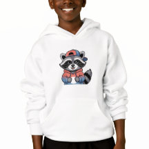 Pull-over avec raton laveur