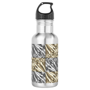 Pulled Bubble Fun / Black & White / Sepia / 532 Ml Water Bottle