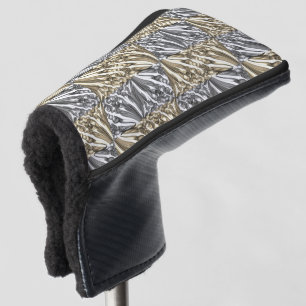 Pulled Bubble Fun / Black & White / Sepia / Golf Head Cover