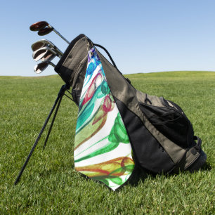 Pulled Bubble Fun / Greenleaf / Golf Towel