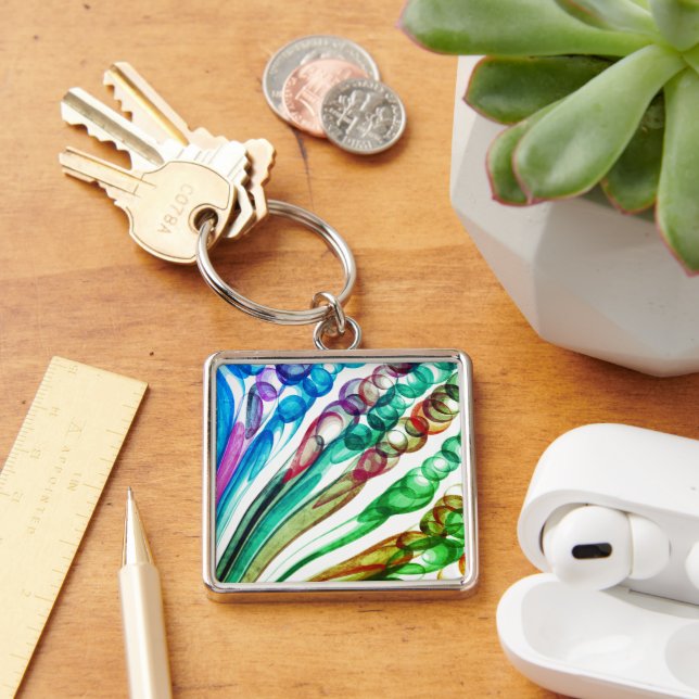 Pulled Bubble Fun / Greenleaf / Keychain (Desk)